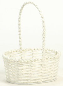 かご ベース とりよせ品 花しぼり小判手付L バスケット 花かご インテリア 花資材 花器 ベース アレンジ 安い 装飾 フラワーアレンジメント 土台 母の日 結婚式 クリスマス