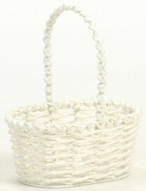 かご ベース とりよせ品 花しぼり小判手付S バスケット 花かご インテリア 花資材 花器 ベース アレンジ 安い 装飾 フラワーアレンジメント 土台 母の日 結婚式 クリスマス