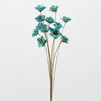 楽天市場】花 造花 ターコイズブルーの通販 