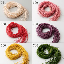 ハンドメイド 資材 とりよせ品 マダガスカルラフィア 花材 素材 材料 パーツ 資材 リボン ラッピング 紫 パープル グリーン 緑 赤 レッド ピンク 水色 イエロー DIY 大地農園