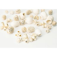 【40％OFF】 ドライフラワー 花材 即日出荷 ミックスナッツ・小 白 ドライフラワー 木の実 スワッグ リー…