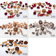 【40％OFF】 ドライフラワー 花材 即日出荷 ミックスコーン ドライフラワー 木の実 スワッグ リース アレ…