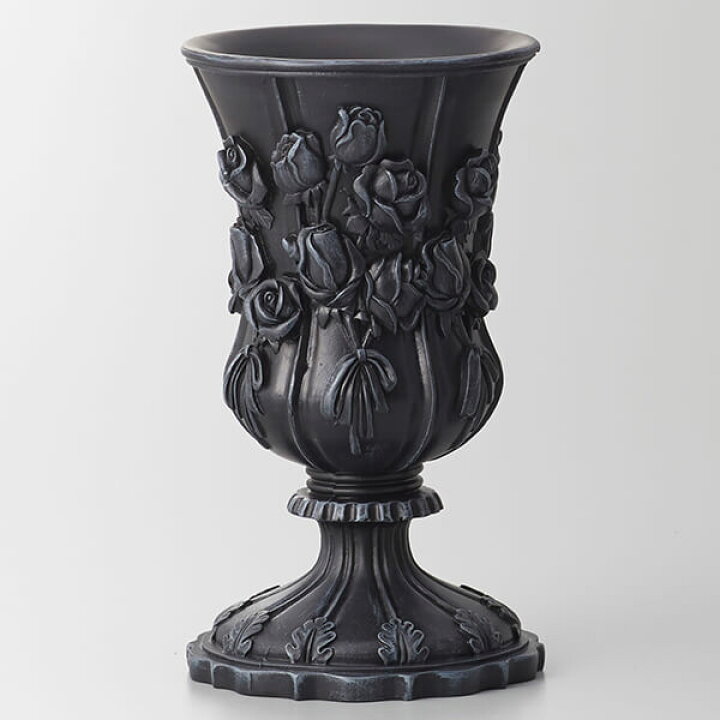 楽天市場 ガラス ベース とりよせ品 Clay Charles シャルル Blackコンポート インテリア 花資材 花器 ベース アレンジ 安い 装飾 フラワーアレンジメント フラワーアレンジ 土台 正月 造花ドライフラワー専門問屋花びし