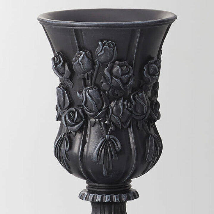 楽天市場 ガラス ベース とりよせ品 Clay Charles シャルル Blackコンポート インテリア 花資材 花器 ベース アレンジ 安い 装飾 フラワーアレンジメント フラワーアレンジ 土台 正月 造花ドライフラワー専門問屋花びし