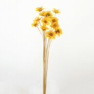 ハンドメイドフラワー 花材 即日出荷 アネモネフラワー イエロー ドライフラワー ハンドメイドフラワー …