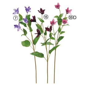 楽天市場 クレマチス テッセン 造花 造花 人工観葉植物 花 観葉植物 花 ガーデン Diyの通販