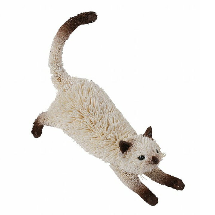 楽天市場 インテリア オブジェ 即日出荷 東京かんかん 特価 たわしアニマル ネコ 置物 人形 小物 ディスプレイ 撮影小物 アニマル 動物 インテリア 雑貨 オブジェ おしゃれ オシャレ お洒落 かわいい 造花ドライフラワー専門問屋花びし