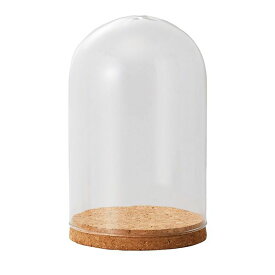 ガラス ベース とりよせ品 Glass Dome with Cork(グラスドーム ウィズ コルク)* 花瓶 コンポート インテリア 花資材 花器 ベース アレンジ 安い 装飾 フラワーアレンジメント 土台 母の日 結婚式 クリスマス 正月 ハロウィン 二次会 お誕生日 お見舞い