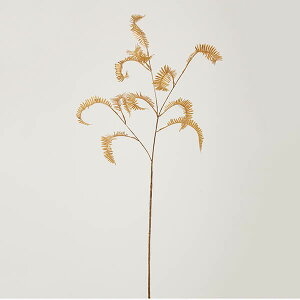 クリスマス 造花 グリーン とりよせ品 ゴールドシダファーン リーフ ホーリー 葉っぱ 造花 オーナメント クリスマス クリスマスリース インテリア 雑貨 ディスプレイ パーツ