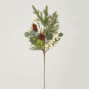 クリスマス 造花 グリーン とりよせ品 フォレストミックスベリースプレー リーフ ホーリー 葉っぱ 造花 オーナメント クリスマス クリスマスリース インテリア 雑貨 パーツ