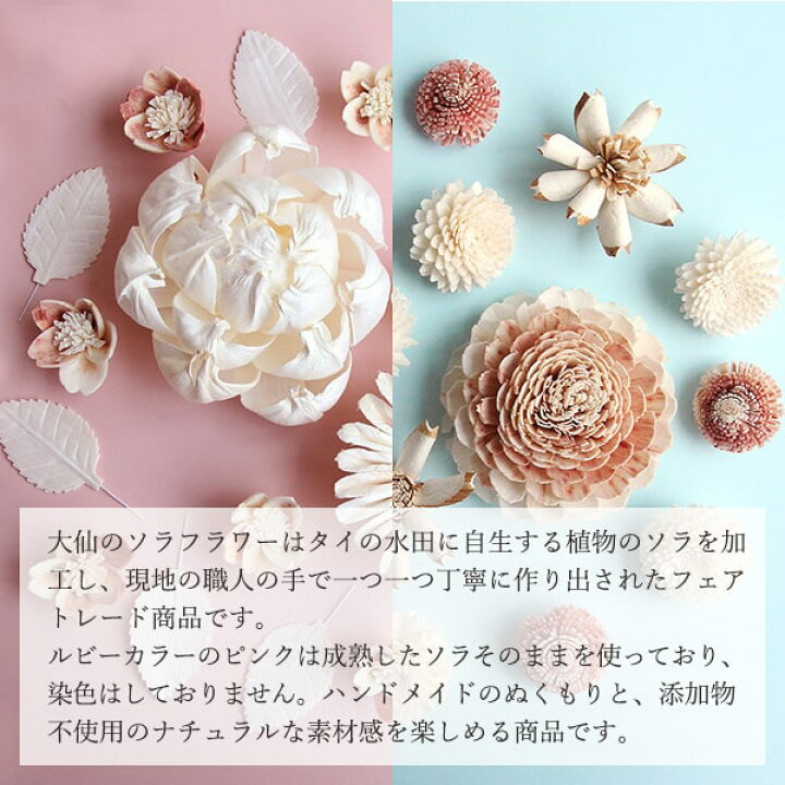 楽天市場】ハンドメイドフラワー 花材 即日出荷 ソラ ルビーガーベラ 