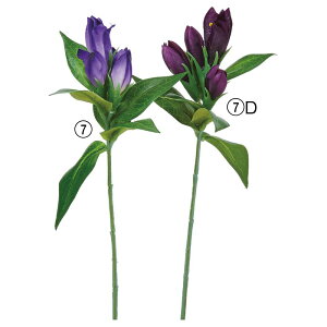 仏花 造花 とりよせ品 リンドウピック りんどう 竜胆 白 紫 パープル 造花仏花 お供え花 供花 墓花 盆花 お盆 お彼岸 お葬式 お悔やみ花 仏事 花材 アスカ ASCA アスカ商会