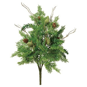 クリスマス 造花 グリーン とりよせ品 ミックスシーダーブッシュ リーフ ホーリー 葉っぱ 造花 オーナメント クリスマス クリスマスリース 雑貨 材料 アスカ ASCA アスカ商会