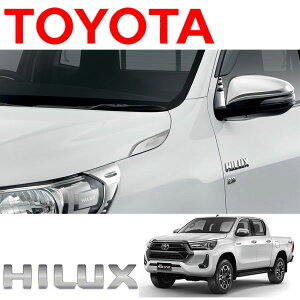  V^nCbNX t[h K[jbV(N[) g^ i  ANZT p[c HILUX GUN125 TOYOTA/PC401-0K001 Hilux Hood Garnish(Chrome)