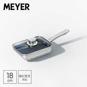 �}�C���[(Meyer) �}�L�V�� SS �W�t�G�b�O�p�� 18cm IH �K�X�� �ł����ɂ��� PFOA�t���[ ���Ă� �����܂� �K���X�W�t�� MXS-EM