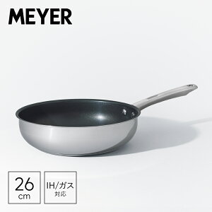 �}�C���[(Meyer) �}�L�V�� SS ALL ONE�p�� 26cm IH �K�X�� �ł����ɂ��� PFOA�t���[ �f�B�[�v�p�� �[�^�t���C�p�� MXS-CP26