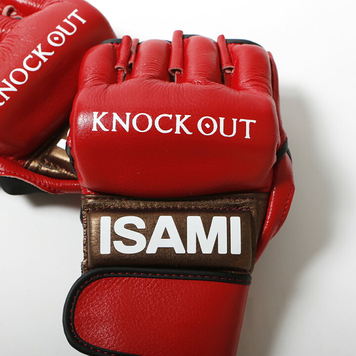 楽天市場】KNOCK OUTオープンフィンガーグローブ : イサミ楽天市場店