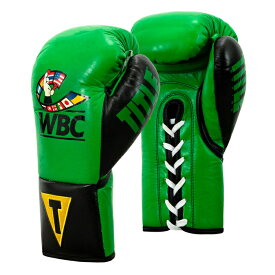 【TITLE】 WBC Pro Fight Leather Gloves
