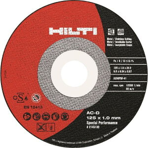 HILTI (�q���e�B) �Z�c�_���g�C�V AC-D 125x1.0x22.23 SP 10�� 2145130