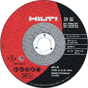 HILTI �q���e�B �ؒf�u�� �J�b�e�B���O�f�B�X�N AC-D SP 105x1.3 10�� 2211439
