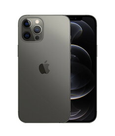 【中古】 SIMフリー iPhone 12 Pro MAX 128GB グラファイト SIMロック解除済 中古スマホ 中古iphone 保証付き 送料無料 白ロム 中古携帯