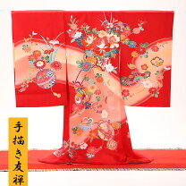 楽天市場】正絹 手描き友禅 初着の通販
