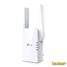 TP-Link Wi-Fi 無線LAN 中継器 Wi-Fi6 対応 2402 * 574Mbps 11ax/ac APモード HE160 ブリッジモードギガ有線LANポート RE705X/A