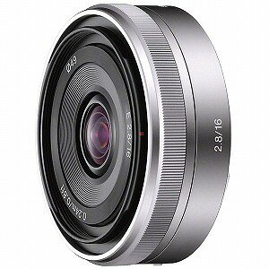 ソニー SONY デジタル一眼カメラα「Eマウント」用レンズ (E16mm F2.8) SEL16F28