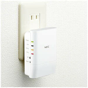NEC 無線LAN中継機(11ac/n/a 867Mbps+11n/g/b 300Mbps) PA‐W1200EX‐MS