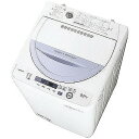 シャープ 全自動洗濯機（5．0kg） ES−GE5A−V　（バイオレット系）（標準設置無料） ランキングお取り寄せ