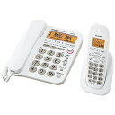シャープ　SHARP　「子機1台」デジタルコードレス電話機　JD‐G32CL（ホワイト系）