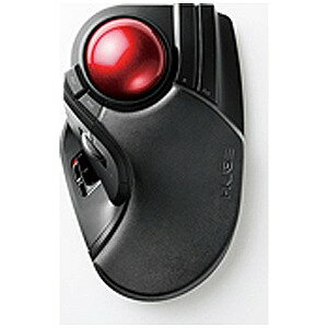 エレコム ワイヤレストラックボールマウス[2.4GHz USB・Mac/Win](8ボタン・ブラック) M-HT1DRBK