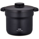 サーモス 真空保温調理器 「シャトルシェフ」(4.3L) KBJ−4500−BK