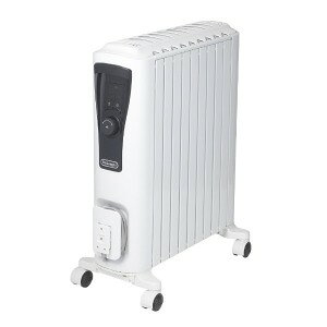 デロンギ オイルヒーター[〜13畳まで/1500W] RHJ65L0915 ピュアホワイト+ブラック