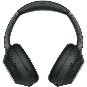 ワイヤレスノイズキャンセリングステレオヘッドセット[マイク対応] WH-1000XM3BM ブラック
