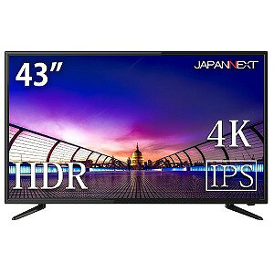 JAPANNEXT [43型/4KUHD]LEDモニター液晶ディスプレイ JN-IPS4300UHDR