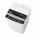 ハイアール 全自動洗濯機　［洗濯4．5kg］ JW−C45D−K　ブラック（標準設置無料）
