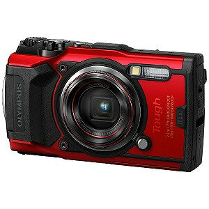 オリンパス TG-6 コンパクトデジタルカメラ Tough(タフ) レッド [防水+防塵+耐衝撃] TG6RED