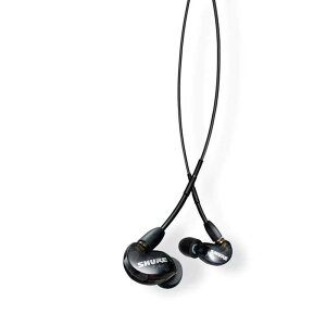 SHURE�@�C���z�� �J�i���^ �g�����X���[�Z���g�u���b�N [��3.5mm �~�j�v���O]�@SE215-K-A