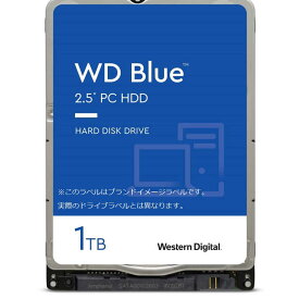 WESTERN DIGITAL　内蔵HDD WD BLUE PC MOBILE HARD DRIVE [2.5インチ /1TB]｢バルク品｣　WD10SPZX