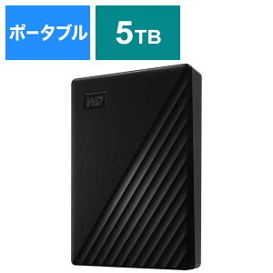 WESTERN DIGITAL@USB@3D1@Gen@1iUSB@3D0j^2D0Ή@|[^uHDD@WD@My@Passport@5TB@WDBPKJ0050BBK-JESN ubN