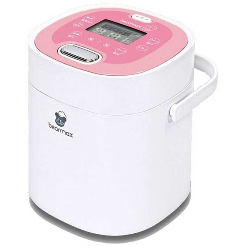 クマザキエイム 新色 炊飯器 Ｂｅａｒｍａｘ ベアーマックス 至上 MC-106 ホワイト×ピンク ２．５合