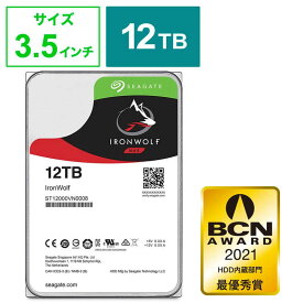 SEAGATE　内蔵HDD IronWolf ｢バルク品｣　IronWolf ST12000VN0008