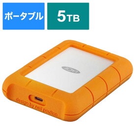 エレコム　ELECOM　LaCie ラシー 外付けHDD USB-C接続 Rugged USB-C [5TB /ポータブル型]　STFR5000800