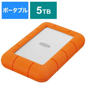 エレコム　ELECOM　LaCie ラシー 外付けHDD USB-C接続 Rugged Mini(Mac/Win) [5TB /ポータブル型]　STJJ5000400