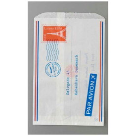 水野産業　グラシン紙袋　エアメール（100枚入）　　GGL6301