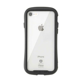 HAMEE　［iPhone　8／7専用］iFace　Reflectionハイブリッドガラスケース　41-907108(ブラック)
