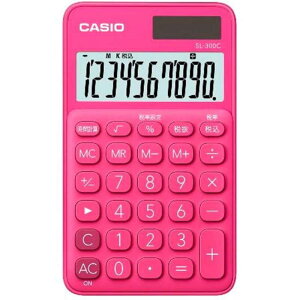 �J�V�I�@CASIO�@�J���t���d��i10���j�@�@SL-300C-RD-N �r�r�b�h�s���N