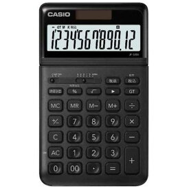 カシオ　CASIO　スタイリッシュ電卓（12桁）　　JF-S200-BK-N ブラック