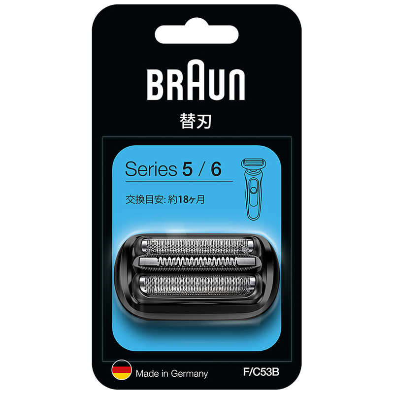ブラウン BRAUN シリーズ６ シリーズ５専用 替刃 内刃一体型 F C53B ＢＲＡＵＮ 超定番 アウトレットセール 特集 網刃